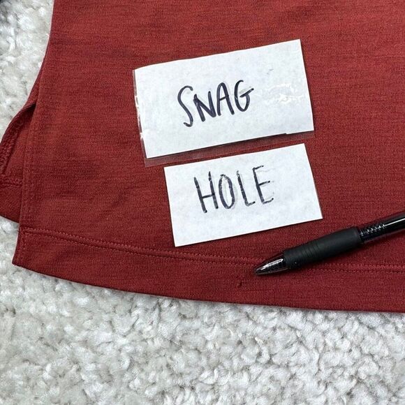 Smartwool Merino Cowl Neck Sweater FLAWS - Picture 6 of 10